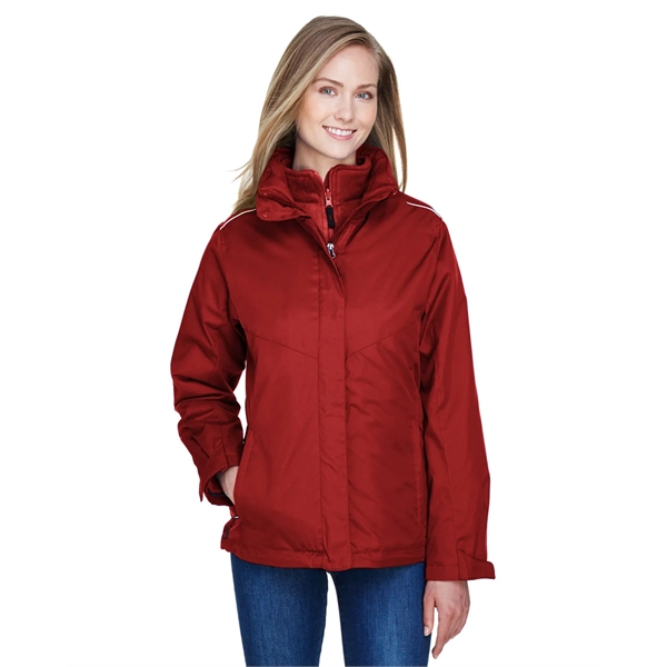 CORE365 Ladies' Region 3-in-1 Jacket with Fleece Liner - CORE365 Ladies' Region 3-in-1 Jacket with Fleece Liner - Image 12 of 29