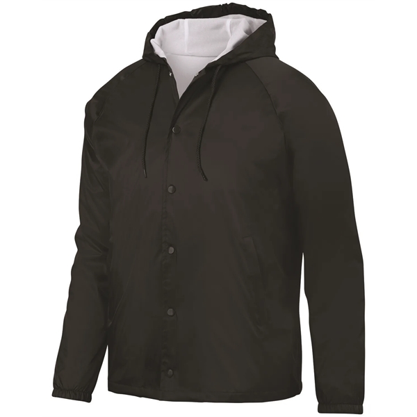 Augusta Sportswear Unisex Hooded Coach's Jacket - Augusta Sportswear Unisex Hooded Coach's Jacket - Image 2 of 7