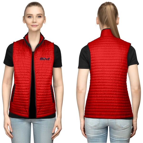 Unisex Puffer Vest - 100% Polyester - Unisex Puffer Vest - 100% Polyester - Image 3 of 15