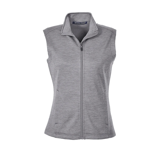 Devon & Jones Ladies' Newbury Melange Fleece Vest - Devon & Jones Ladies' Newbury Melange Fleece Vest - Image 17 of 23