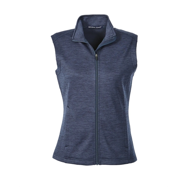 Devon & Jones Ladies' Newbury Melange Fleece Vest - Devon & Jones Ladies' Newbury Melange Fleece Vest - Image 20 of 23