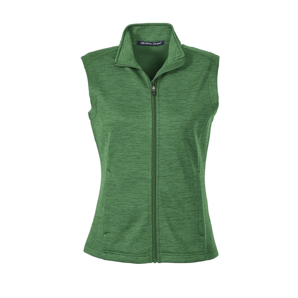 Devon & Jones Ladies' Newbury Melange Fleece Vest - Devon & Jones Ladies' Newbury Melange Fleece Vest - Image 22 of 23