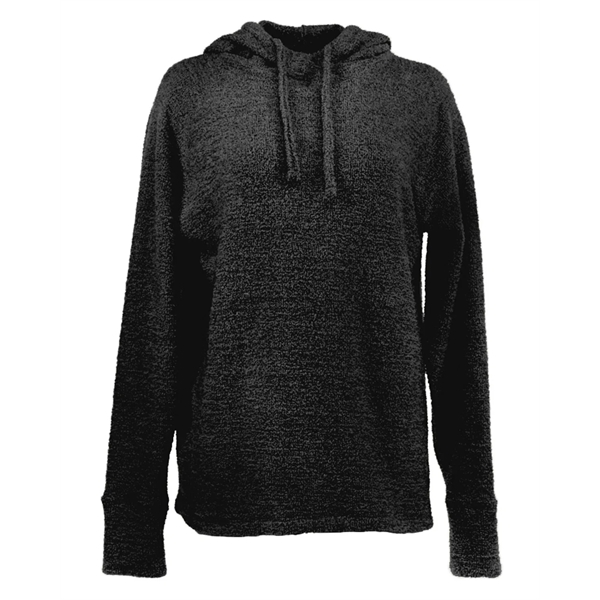 Ladies' Teddy Fleece Scuba Hoodie - Ladies' Teddy Fleece Scuba Hoodie - Image 3 of 5