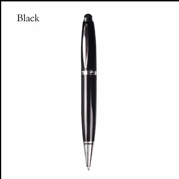 3 In 1 Crystal Ballpoint Pen USB Drive And Stylus-1Gb - 3 In 1 Crystal Ballpoint Pen USB Drive And Stylus-1Gb - Image 2 of 6