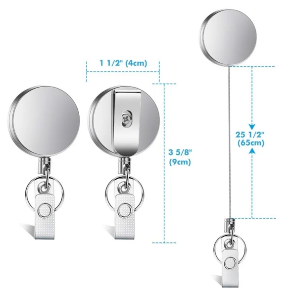 Heavy Duty Retractable Badge Reel - Heavy Duty Retractable Badge Reel - Image 1 of 2