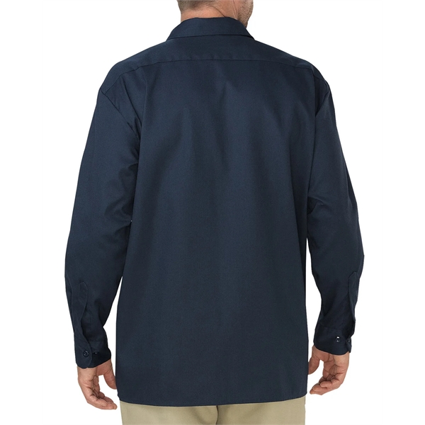 Dickies Men's FLEX Relaxed Fit Long-Sleeve Twill Work Shirt - Dickies Men's FLEX Relaxed Fit Long-Sleeve Twill Work Shirt - Image 7 of 7