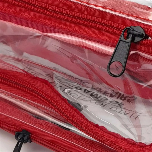 Translucent Promotional Color PVC Fanny Pack - Translucent Promotional Color PVC Fanny Pack - Image 4 of 9