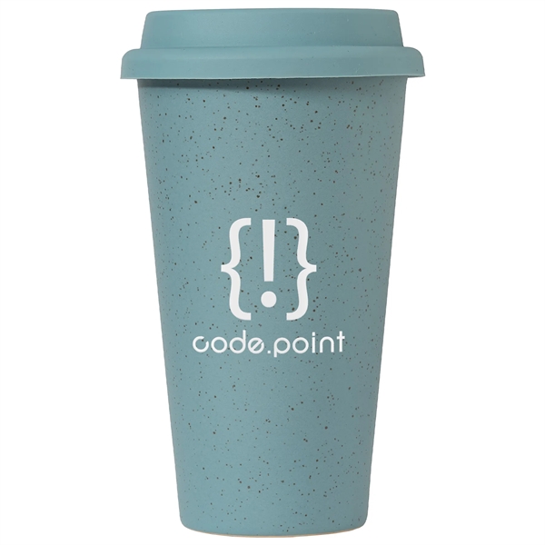 Equator 9 oz. Double Wall Ceramic Tumbler with Silicone Lid - Equator 9 oz. Double Wall Ceramic Tumbler with Silicone Lid - Image 4 of 4