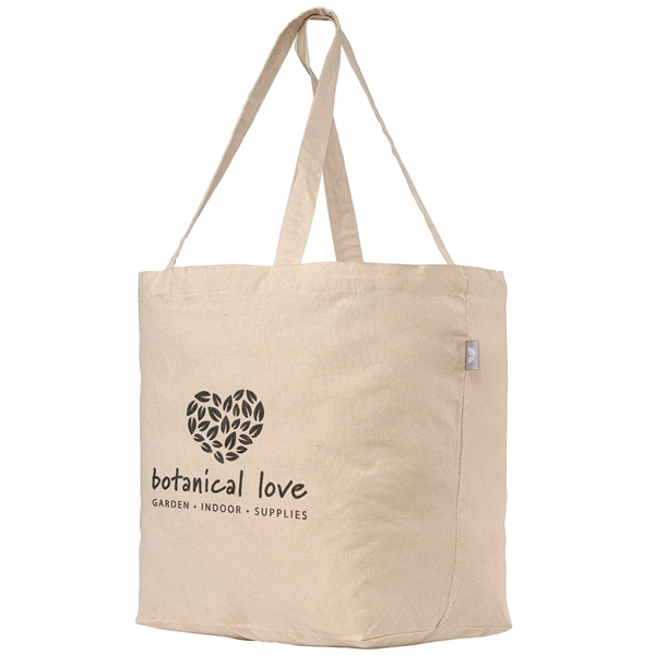 Budget Shopper Tote - 5 oz. Recycled Cotton Blend - Budget Shopper Tote - 5 oz. Recycled Cotton Blend - Image 1 of 4
