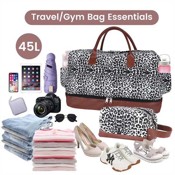 Duffle Bag And Toiletry Tote Set - Duffle Bag And Toiletry Tote Set - Image 4 of 4