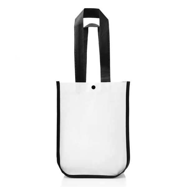 Designer Tote Bag with Curved Corners - Designer Tote Bag with Curved Corners - Image 7 of 26