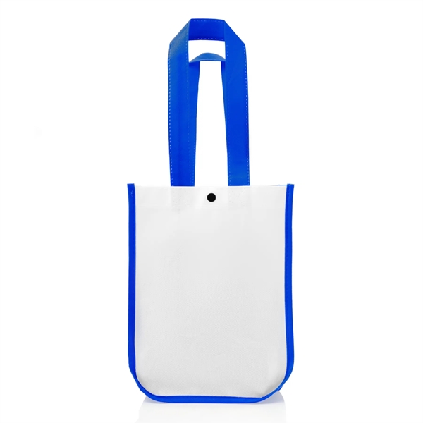 Designer Tote Bag with Curved Corners - Designer Tote Bag with Curved Corners - Image 9 of 26