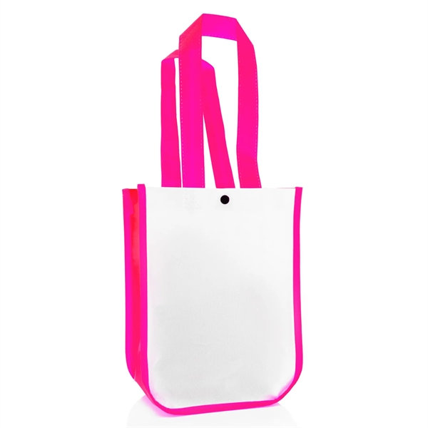 Designer Tote Bag with Curved Corners - Designer Tote Bag with Curved Corners - Image 16 of 26
