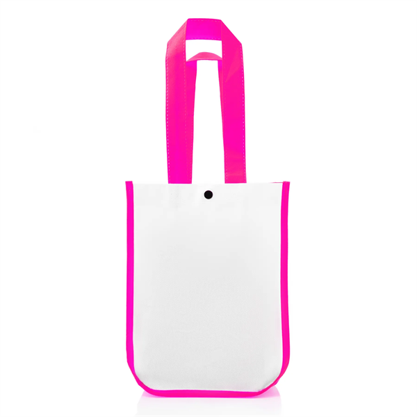 Designer Tote Bag with Curved Corners - Designer Tote Bag with Curved Corners - Image 17 of 26