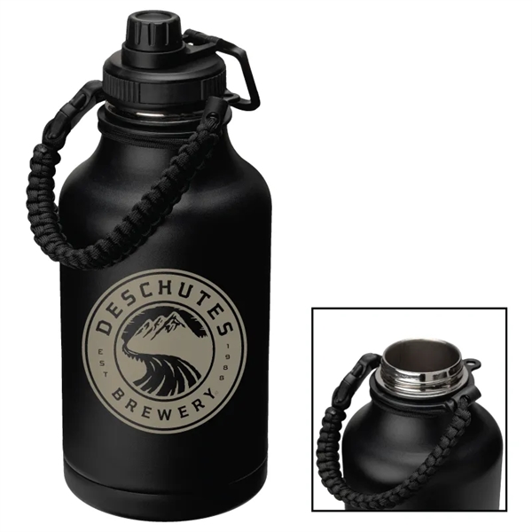 Tundra 64 oz. Double Walled Vacuum Insulated Growler Bottle - Tundra 64 oz. Double Walled Vacuum Insulated Growler Bottle - Image 0 of 5