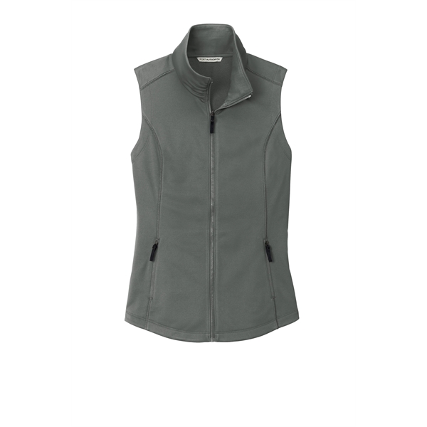 Port Authority® Ladies Collective Smooth Fleece Vest - Port Authority® Ladies Collective Smooth Fleece Vest - Image 2 of 5