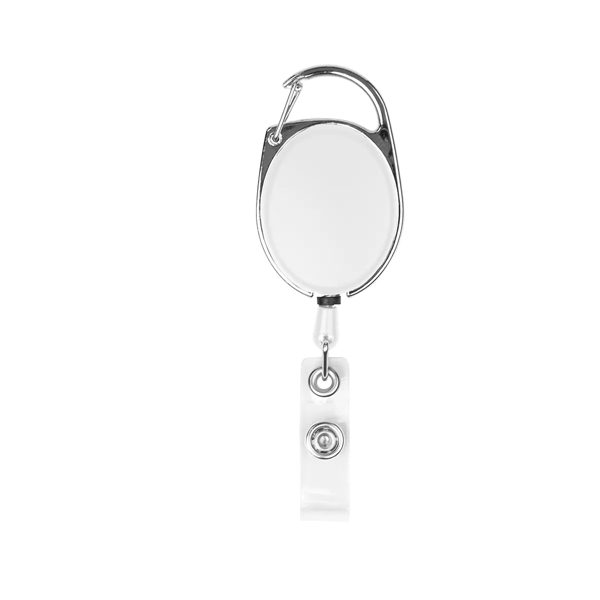 Retractable Badge Holder With Carabiner