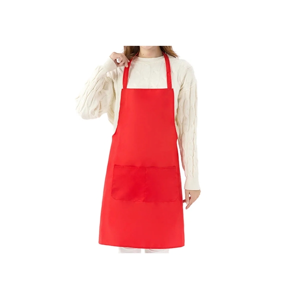Custom Logo Polyester Length 2 Pouch Pocket Apron 27" x 34" - Custom Logo Polyester Length 2 Pouch Pocket Apron 27" x 34" - Image 1 of 1
