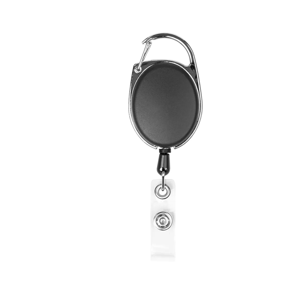 Retractable Badge Holder With Carabiner
