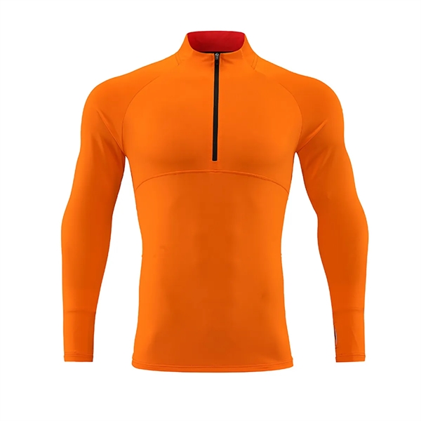 Sublimation Quarter Zipper Sweatshirt - Sublimation Quarter Zipper Sweatshirt - Image 3 of 6