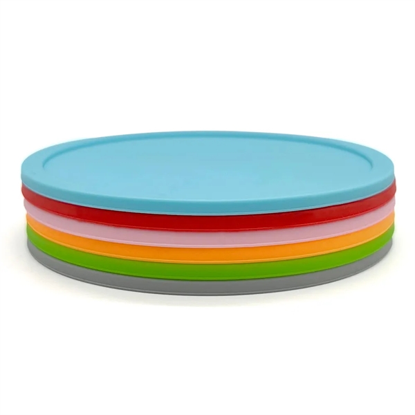 Non-Slip Silicone Drink Coasters - Non-Slip Silicone Drink Coasters - Image 4 of 5