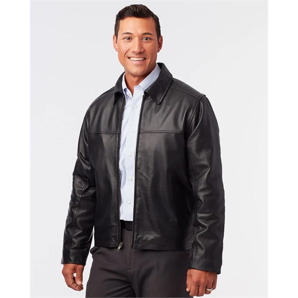 Burk's Bay Unisex Napa Leather Driving Jacket