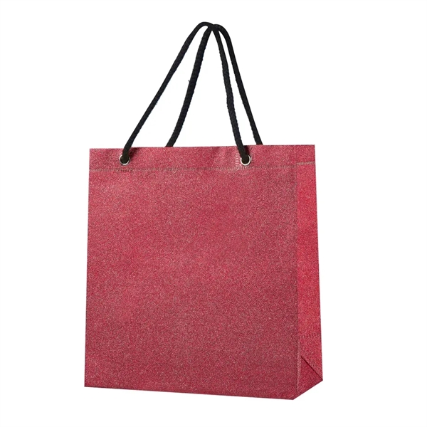 Small Glitter Tote Bag - Small Glitter Tote Bag - Image 6 of 9