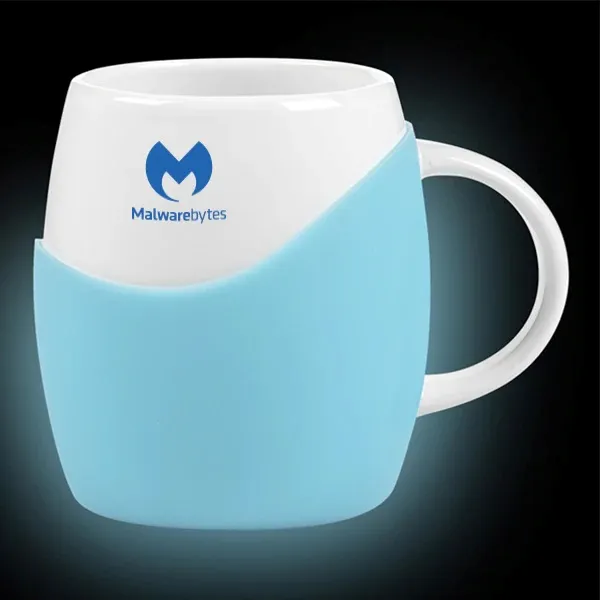 14 oz Rotunda with Glow Band Mug - 14 oz Rotunda with Glow Band Mug - Image 0 of 6