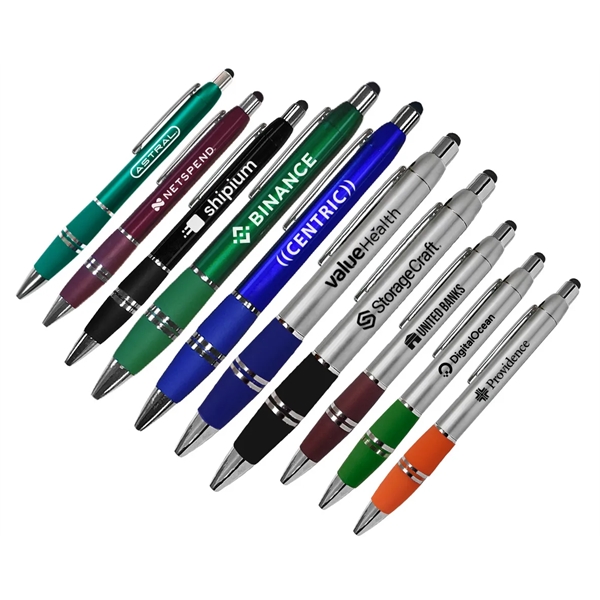 Florentino Elegant Stylus Ballpoint Pens With Comfort Grip - Florentino Elegant Stylus Ballpoint Pens With Comfort Grip - Image 9 of 9