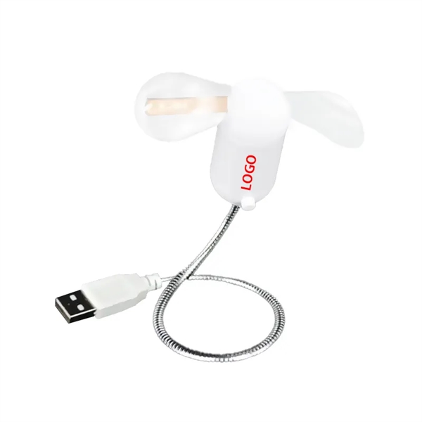 Light Up Promotional Mini Fans - Light Up Promotional Mini Fans - Image 0 of 4
