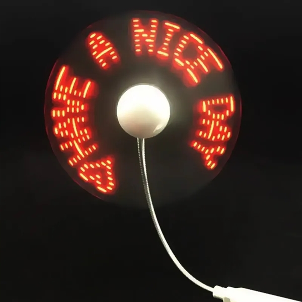 Light Up Promotional Mini Fans - Light Up Promotional Mini Fans - Image 2 of 4
