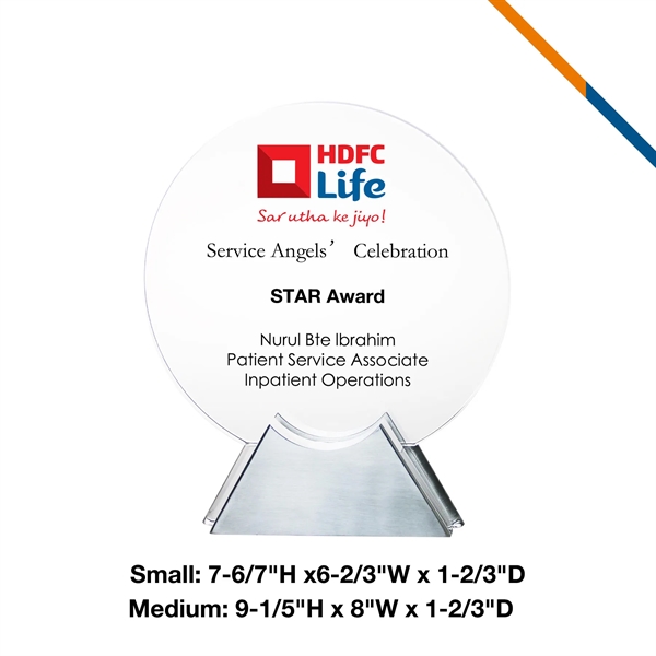 Rarfy Crystal Award - Rarfy Crystal Award - Image 2 of 3