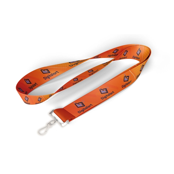 5/8 inch Dye Sublimation Lanyard - 5/8 inch Dye Sublimation Lanyard - Image 3 of 3