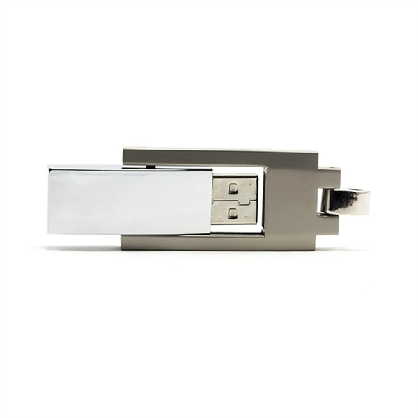Chrome Steel With Keyring USB 2.0 - Chrome Steel With Keyring USB 2.0 - Image 3 of 9