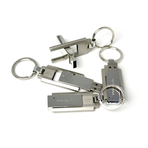Chrome Steel With Keyring USB 2.0 - Chrome Steel With Keyring USB 2.0 - Image 4 of 9
