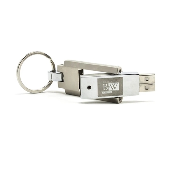 Chrome Steel With Keyring USB 2.0 - Chrome Steel With Keyring USB 2.0 - Image 7 of 9