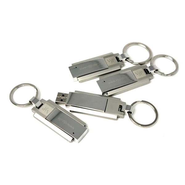 Chrome Steel With Keyring USB 2.0 - Chrome Steel With Keyring USB 2.0 - Image 8 of 9