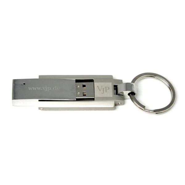 Chrome Steel With Keyring USB 2.0 - Chrome Steel With Keyring USB 2.0 - Image 9 of 9