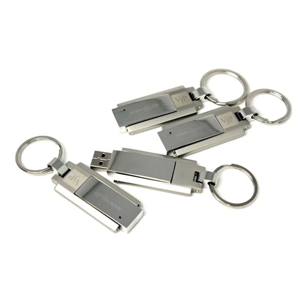 Chrome Steel With Keyring USB 3.0 - Chrome Steel With Keyring USB 3.0 - Image 7 of 9