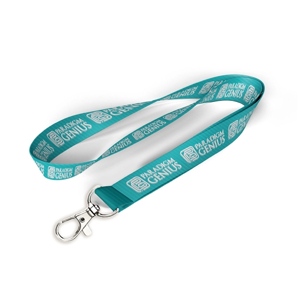 3/4 inch Nylon Lanyard - 3/4 inch Nylon Lanyard - Image 2 of 2