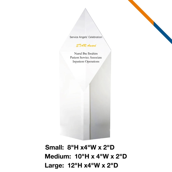 Feop Diamond Block Award - Feop Diamond Block Award - Image 2 of 3