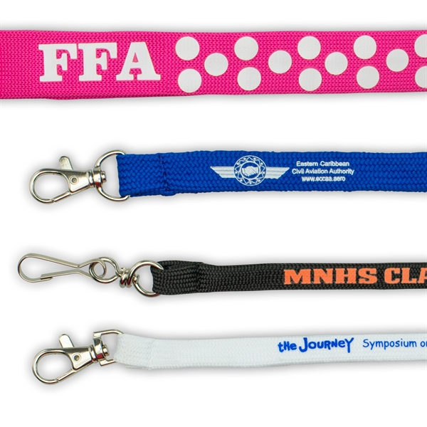 Tube Lanyards with Silkscreen Imprint - Tube Lanyards with Silkscreen Imprint - Image 6 of 11