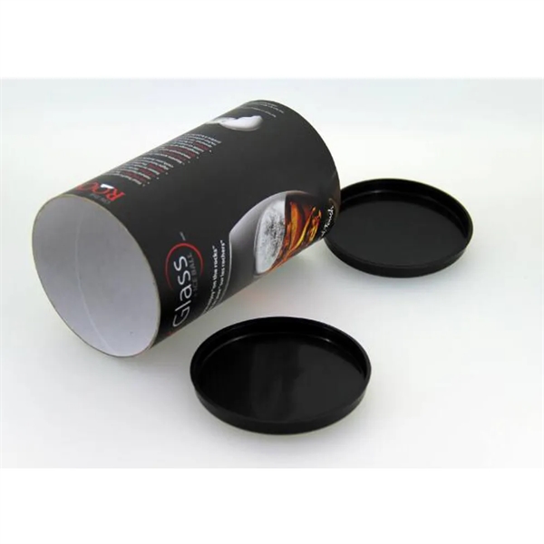 Customized Food Grade Round Paper Tube With Tinplate Cover - Customized Food Grade Round Paper Tube With Tinplate Cover - Image 3 of 5