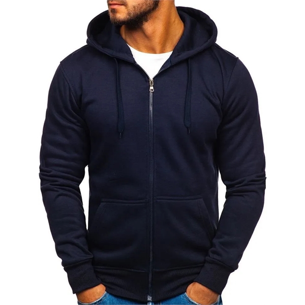 Essentials Full-Zip Hooded Fleece Sweatshirt - Essentials Full-Zip Hooded Fleece Sweatshirt - Image 1 of 1