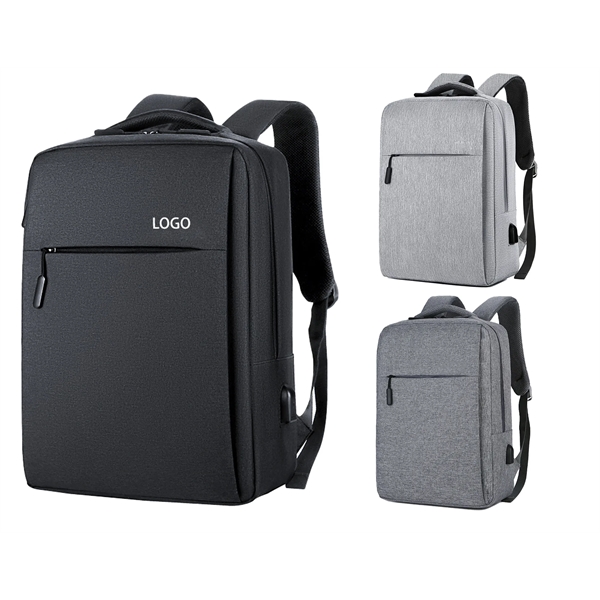 Usb Laptop Backpack - Usb Laptop Backpack - Image 0 of 3