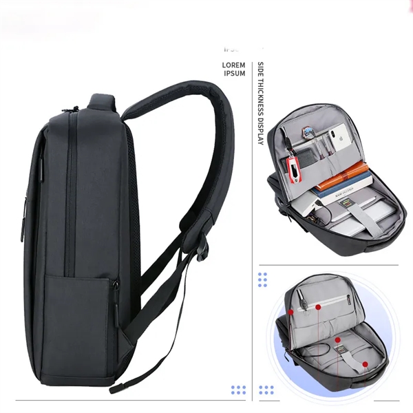 Usb Laptop Backpack - Usb Laptop Backpack - Image 3 of 3