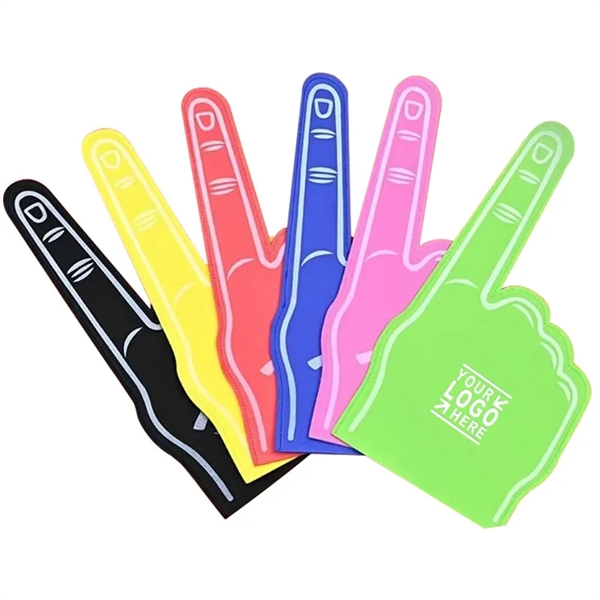 Custom Professional Foam Hand Finger Cheering Gloves - Custom Professional Foam Hand Finger Cheering Gloves - Image 2 of 11