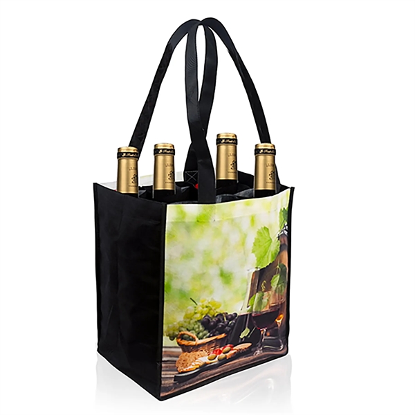 100 GSM PET 6 Bottle Wine Tote - 100 GSM PET 6 Bottle Wine Tote - Image 0 of 0