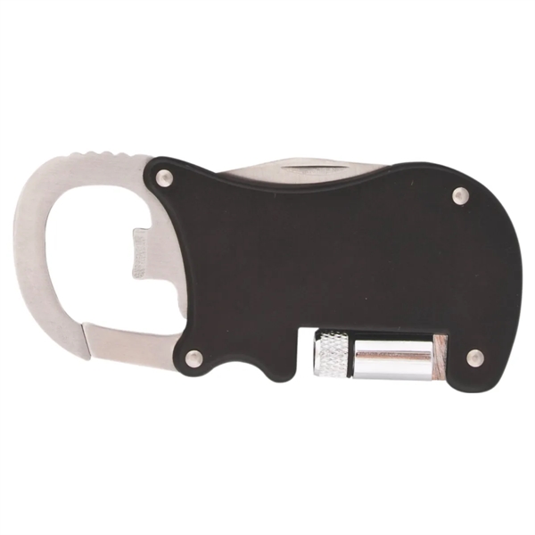 Bottle Opener Carabiner With Flashlight - Bottle Opener Carabiner With Flashlight - Image 2 of 3