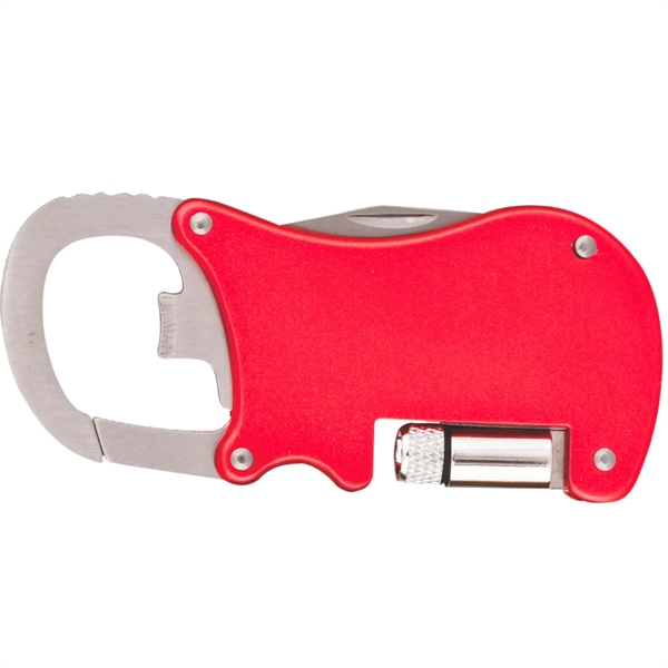Bottle Opener Carabiner With Flashlight - Bottle Opener Carabiner With Flashlight - Image 3 of 3